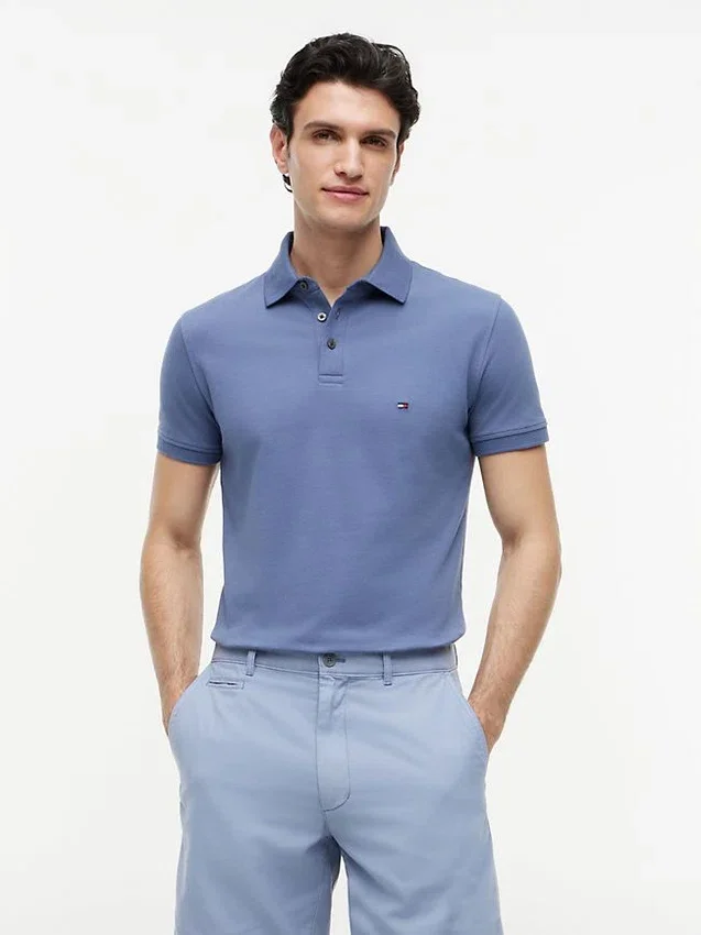 Slim Fit Stretch Pique Polo Slim Fit Stretch Pique Polo