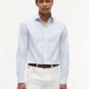 Slim Fit THFlex Striped Dress Shirt