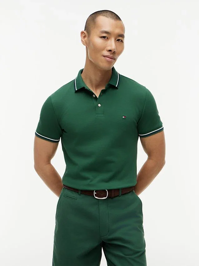 Slim Fit Tipped Polo Slim Fit Tipped Polo
