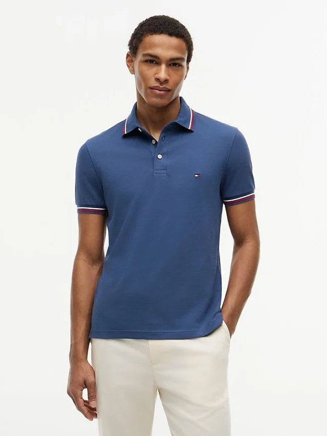 Slim Fit Tipped Polo Slim Fit Tipped Polo
