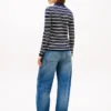 Slim Fit Wool-Silk Blend Polo Cardigan