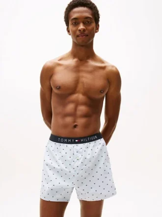 Slim Fit Woven Boxer
