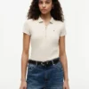 Slim Fit Zip Polo