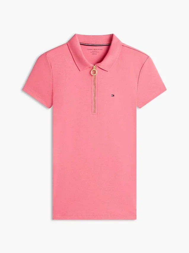 Slim Fit Zip Polo Slim Fit Zip Polo