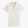 Slim Fit Zip Polo