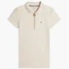 Slim Fit Zip Polo