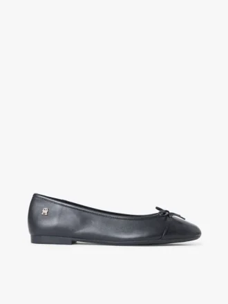 Smooth Leather Ballet Flat