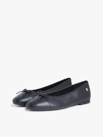 Smooth Leather Ballet Flat