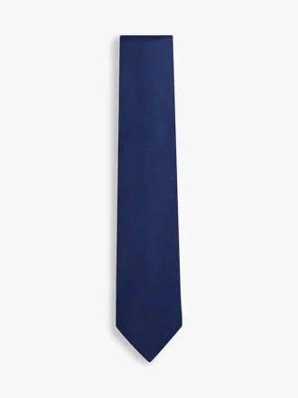 Solid Herringbone Tie