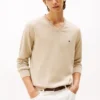 Solid Logo V-Neck Sweater