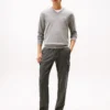 Solid Logo V-Neck Sweater