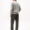 Solid Logo V-Neck Sweater