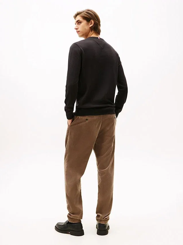Solid Logo V-Neck Sweater Solid Logo V-Neck Sweater