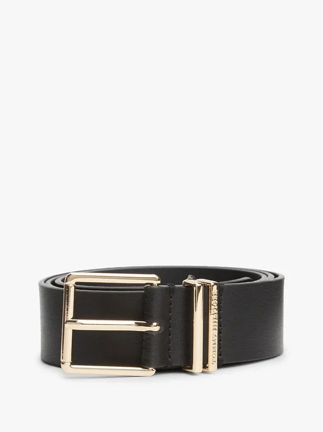 Square Buckle Leather Belt Square Buckle Leather Belt