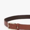 Square-Buckle Pebbled Leather Belt Square-Buckle Pebbled Leather Belt