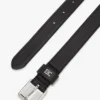 Square Buckle Slim Leather Belt Square Buckle Slim Leather Belt