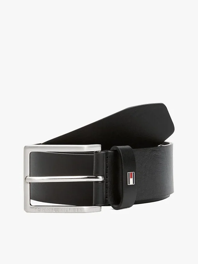 Square Buckle Smooth Leather Belt Square Buckle Smooth Leather Belt