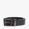 Square Buckle Smooth Leather Belt Square Buckle Smooth Leather Belt