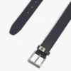 Square Buckle Textured Leather Belt Square Buckle Textured Leather Belt