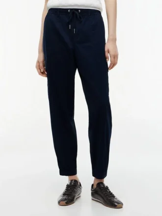 Stretch-Cotton Cargo Jogger