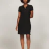 Stretch Cotton Slim Fit Polo Dress