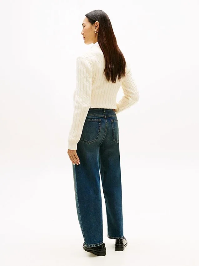 Stretch High-Rise Barrel Jean Stretch High-Rise Barrel Jean