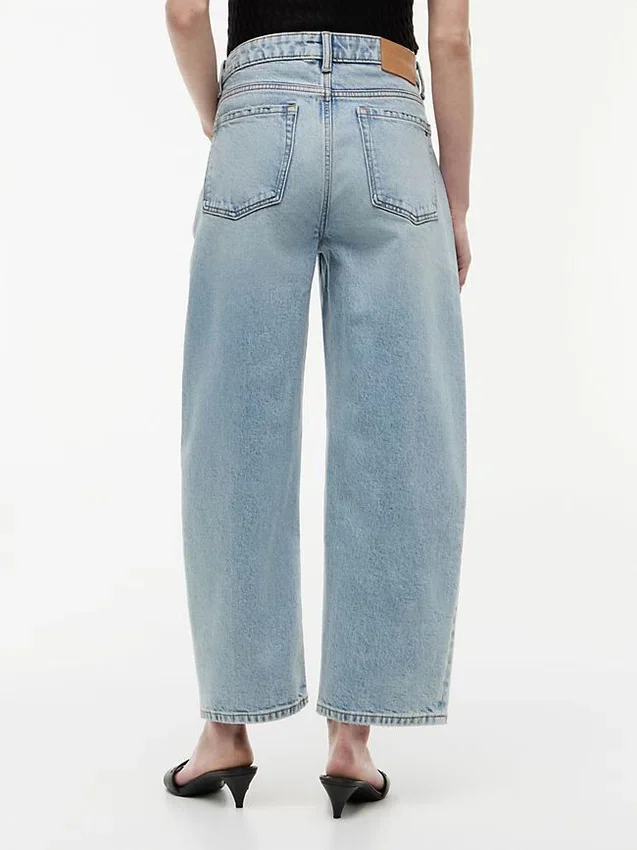 Stretch High-Rise Barrel Jean Stretch High-Rise Barrel Jean