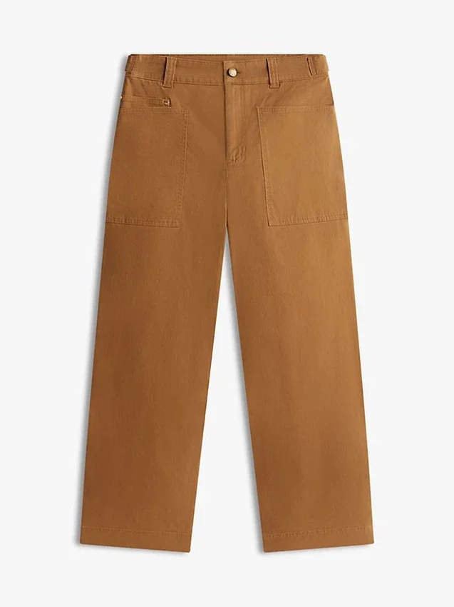 Stretch Wide Leg Utility Pant Stretch Wide Leg Utility Pant