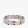 Stripe Accent Flat-Link Bracelet Stripe Accent Flat-Link Bracelet