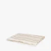 Stripe Cotton-Linen Blend Scarf