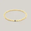 Stripe Metal Bead Bracelet Stripe Metal Bead Bracelet
