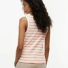 Stripe Rib-Knit Tank Top