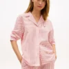 Stripe Seersucker Sleep Shirt