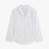 Stripe Seersucker Sleep Shirt