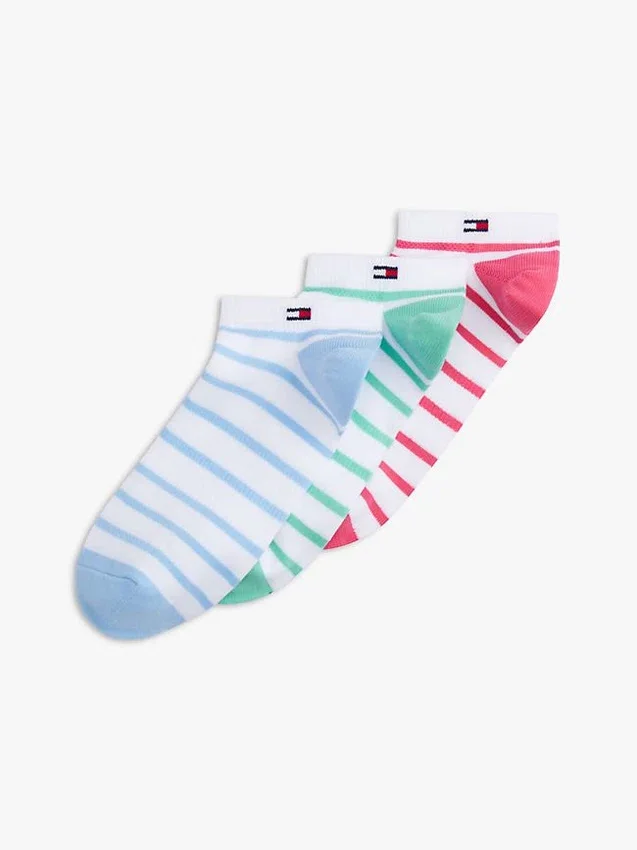 Stripe Sport Ankle Sock 3-Pack Stripe Sport Ankle Sock 3-Pack