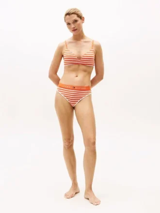 Stripe Triangle Bra