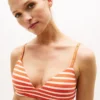 Stripe Triangle Bra