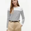 Striped Boatneck Sweater