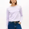 Striped Boatneck Sweater