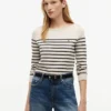 Striped Boatneck Sweater