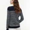 Striped Boatneck Sweater