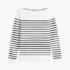 Striped Boatneck Sweater