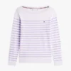 Striped Boatneck Sweater