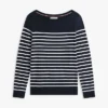 Striped Boatneck Sweater