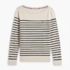 Striped Boatneck Sweater