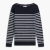 Striped Boatneck Sweater