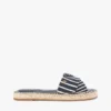 Striped Canvas Espadrille Sandal Striped Canvas Espadrille Sandal