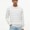 Striped Classic Crewneck Sweater Striped Classic Crewneck Sweater