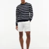 Striped Classic Crewneck Sweater