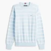 Striped Classic Crewneck Sweater Striped Classic Crewneck Sweater